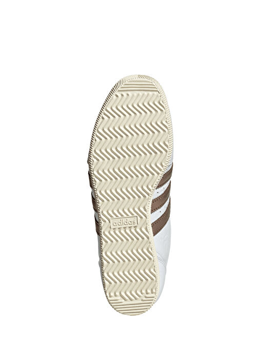 Japan Kahve Beyaz Kadın Deri Sneaker - Görsel 5