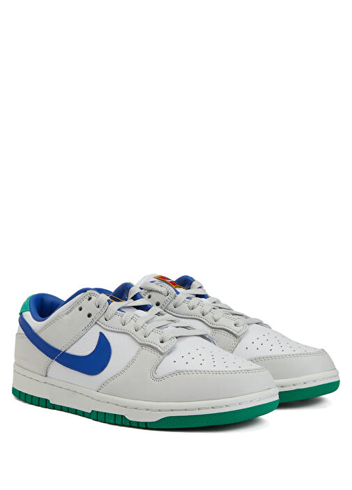 Dunk Low Premium Beyaz Kadın Deri Sneaker - Görsel 3
