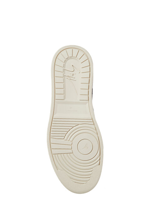 Siyah Erkek Deri Sneaker - Görsel 6