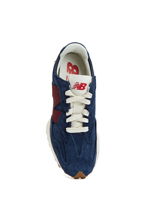 327 Lacivert Erkek Deri Sneaker - Görsel 5