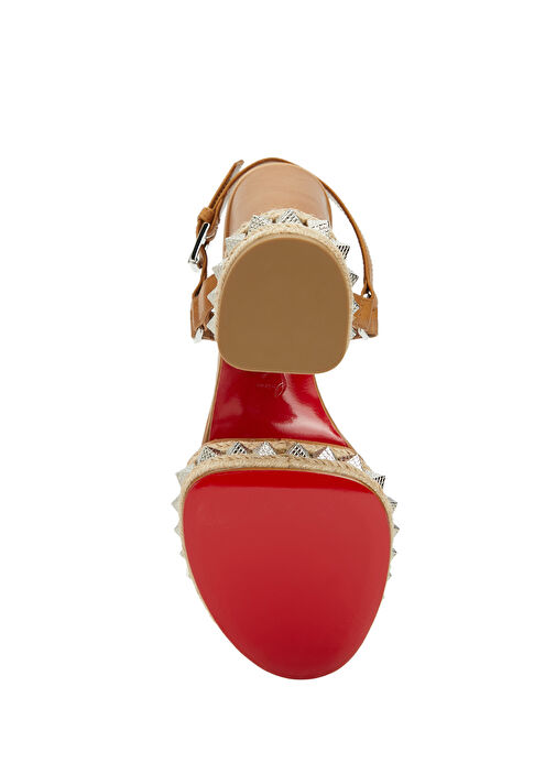 Superaclou Taba Kadın Deri Sandalet - Görsel 6