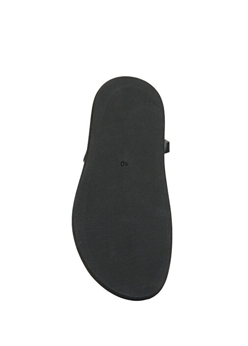 Beymen Collection Beymen Collection Siyah Kadın Deri Sandalet Beymen'de! Siyah - 11. görsel
