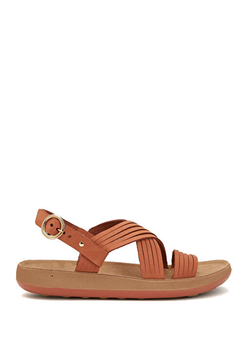 Somon Kadın Deri Sandalet - Görsel 2
