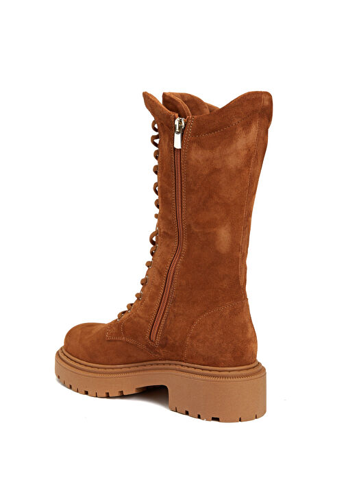 Taba Kadın Deri Çizme - Görsel 4