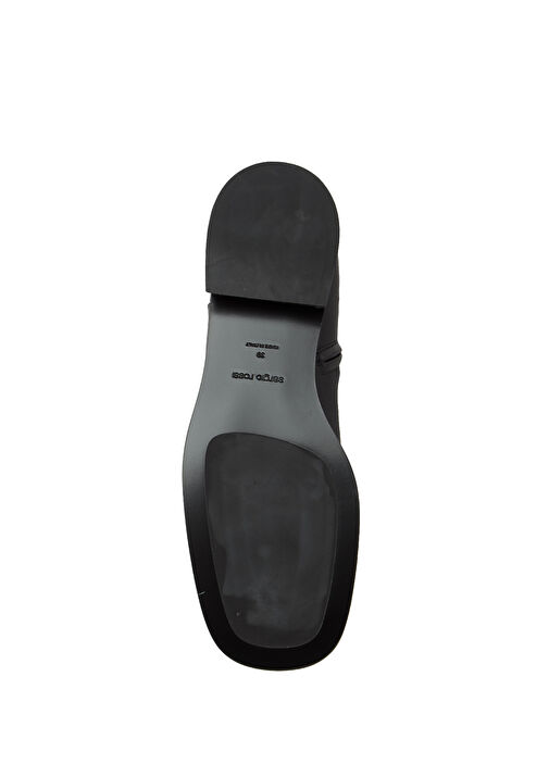 Siyah Kadın Deri Çizme - Görsel 6