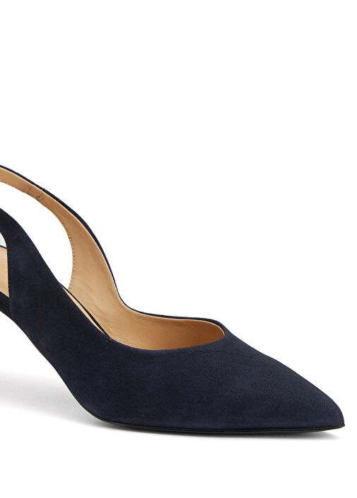 Lacivert Süet Gece Ayakkabısı - Görsel 6