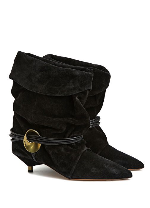 Edrika Siyah Kadın Deri Bot - Görsel 3