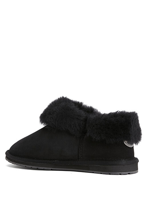 Platinum Mintaro Siyah Kadın Shearling Bot - Görsel 4