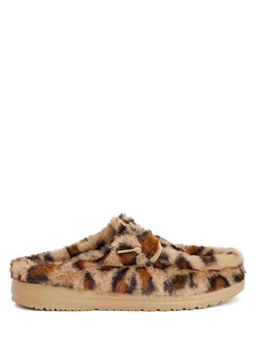 Wendy Leopar Desenli Kadın Terlik - Görsel 2