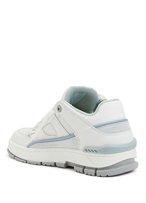 Area Lo Beyaz Yeşil Kadın Deri Sneaker - Görsel 4