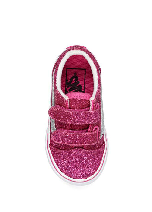 Old Skool V Koyu Pembe Unisex Çocuk Sneaker - Görsel 3