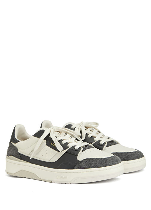 Bej Siyah Erkek Deri Sneaker - Görsel 3