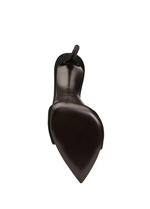 Siyah Kadın Deri Terlik - Görsel 6