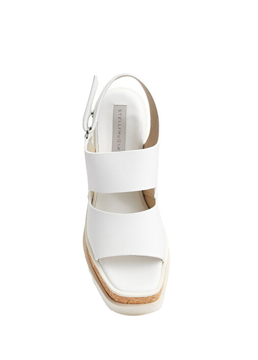 Beyaz Kadın Sandalet - Görsel 5