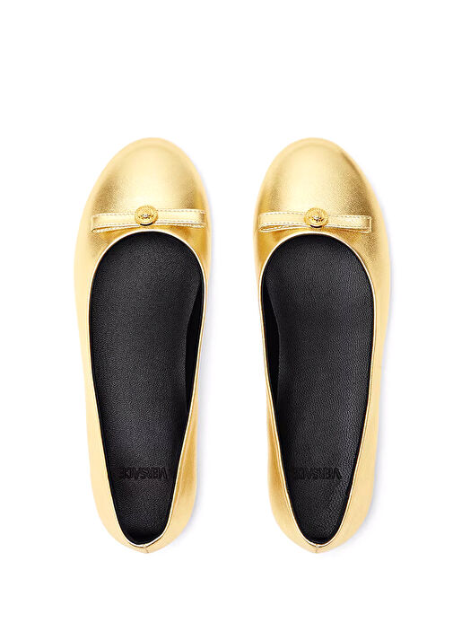 Gold Kız Çocuk Deri Babet - Görsel 4