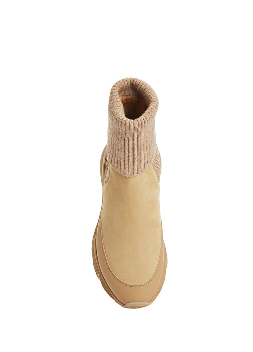 Camel Kadın Deri Bot - Görsel 5