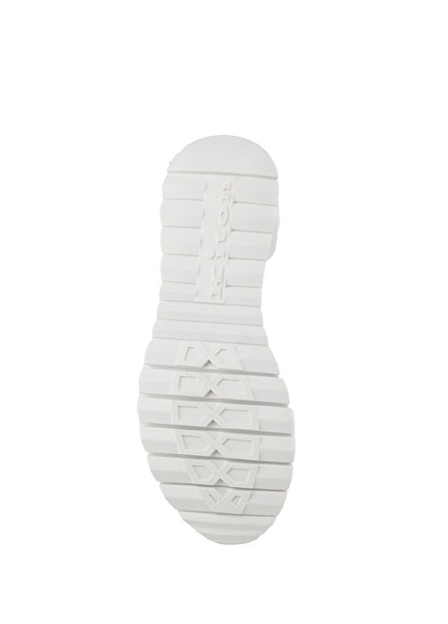 Bej Kadın Sneaker - Görsel 6