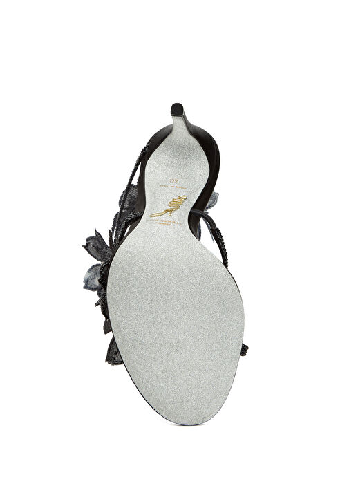 Siyah Kadın Sandalet - Görsel 5