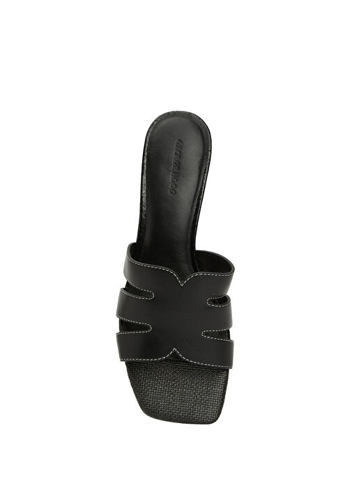 Siyah Kadın Terlik - Görsel 5