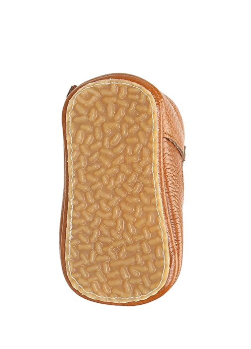 Violet Taba El Yapımı Unisex Bebek Deri Ayakkabı - Görsel 7