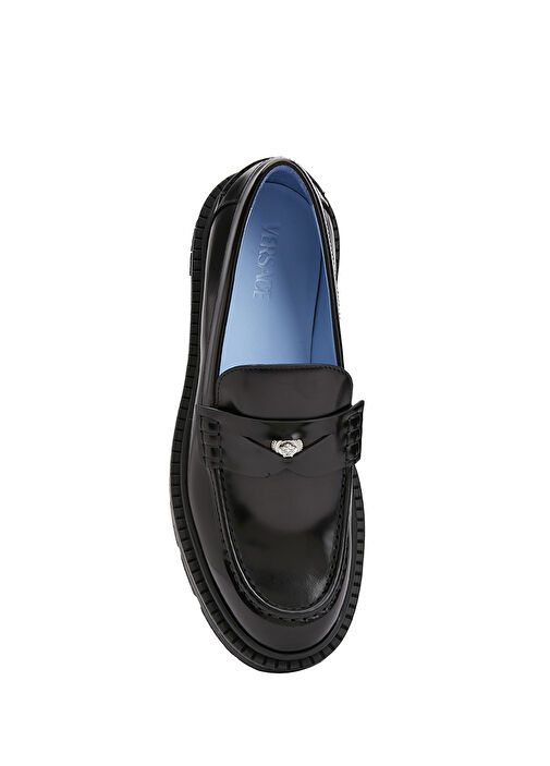 Versace Versace Siyah Erkek Deri Loafer Casual Ayakkabı | Beymen Siyah - 5. görsel
