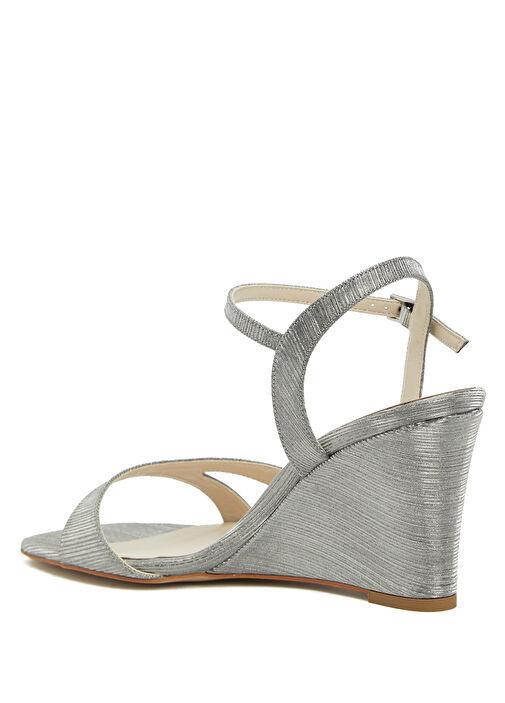 Gümüş Kadın Sandalet - Görsel 4