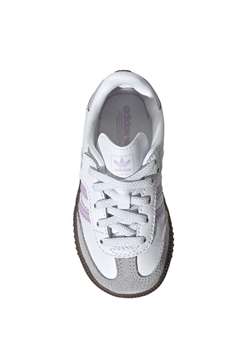 Samba Beyaz Çocuk Deri Sneaker - Görsel 4