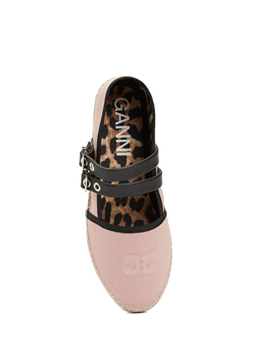 Ganni Ganni Pembe Kadın Organik Pamuk Espadril Casual Ayakkabı | Beymen Pembe - 5. görsel