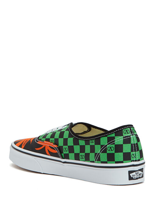 Valentino Garavani X Vans Valentino Garavani X Vans Siyah Yeşil Karışık Desenli Erkek Sneaker | Beymen Siyah Yeşil - 4. görsel