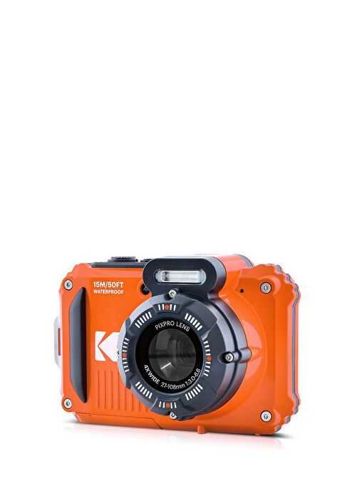Kodak - Pixpro WPZ2/4x Su Altı Fotoğraf Makinesi + 16GBSD + 2
