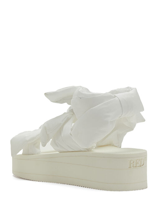 Beyaz Kadın Sandalet - Görsel 4