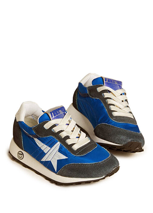 Marathon Mavi Gri Çocuk Sneaker - Görsel 3