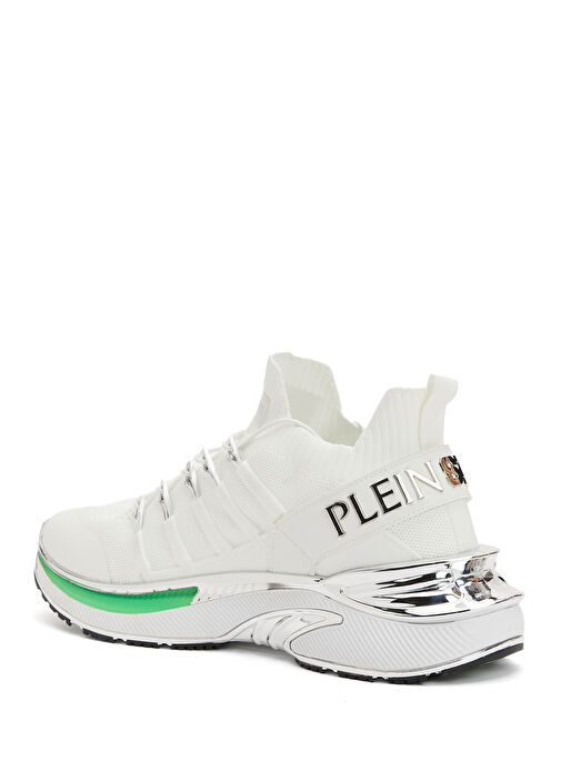 Chrome Surfer Beyaz Erkek Çorap Formlu Sneaker - Görsel 4