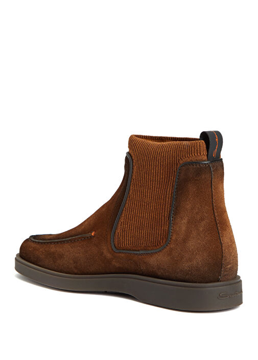 Kahverengi Erkek Süet Bot - Görsel 4