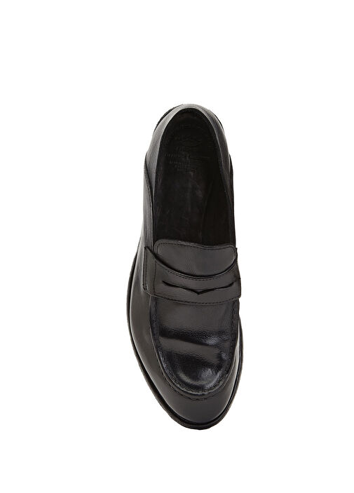 Officine Creative Siyah Officine Creative Deri Kadın Loafer