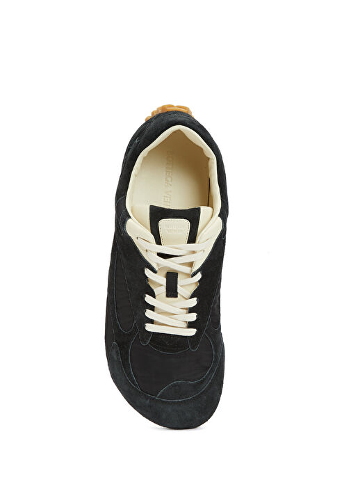 New Orbit Siyah Erkek Deri Sneaker - Görsel 5