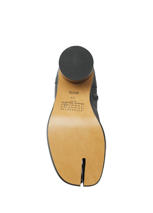 Tabi Koyu Bordo Kadın Deri Çizme - Görsel 6