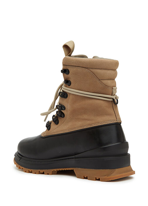 Siyah Kahverengi Taba Erkek Deri Bot - Görsel 4