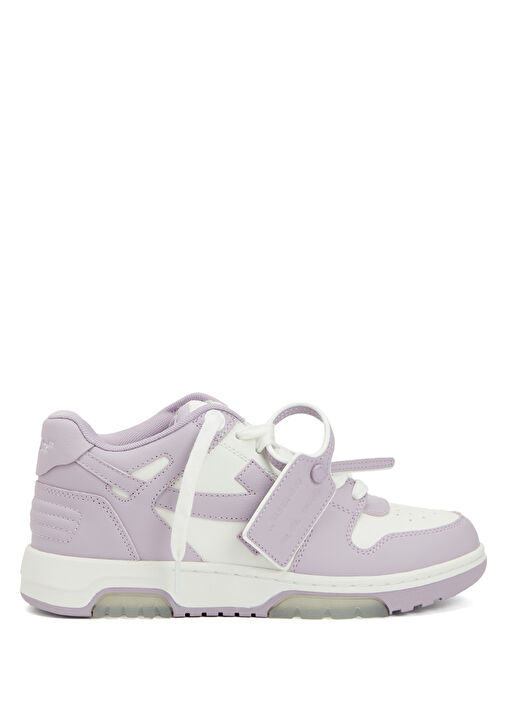 Out Of Office Beyaz Lila Kadın Sneaker - Görsel 2