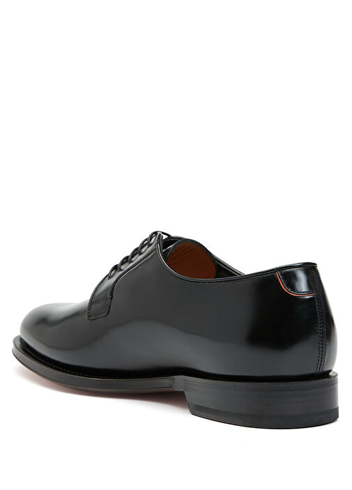 Siyah Erkek Deri Ayakkabı - Görsel 4