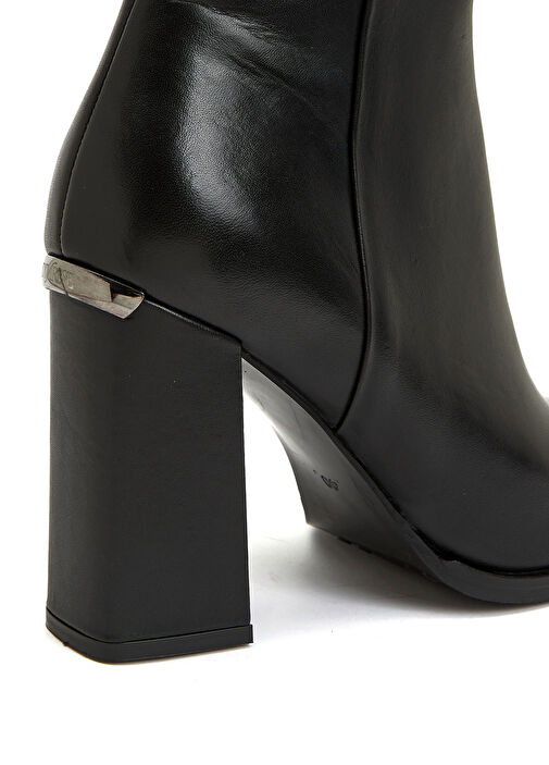 Divarese Divarese Siyah Kadın Deri Bot Beymen'de! Siyah - 7. görsel