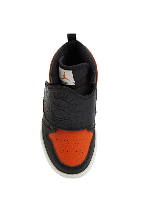 Sky Jordan 1 Siyah Gri Unisex Çocuk Sneaker - Görsel 5