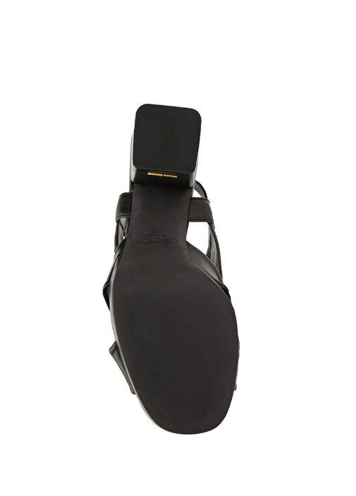 Forget Me Siyah Kadın Deri Topuklu Ayakkabı - Görsel 6