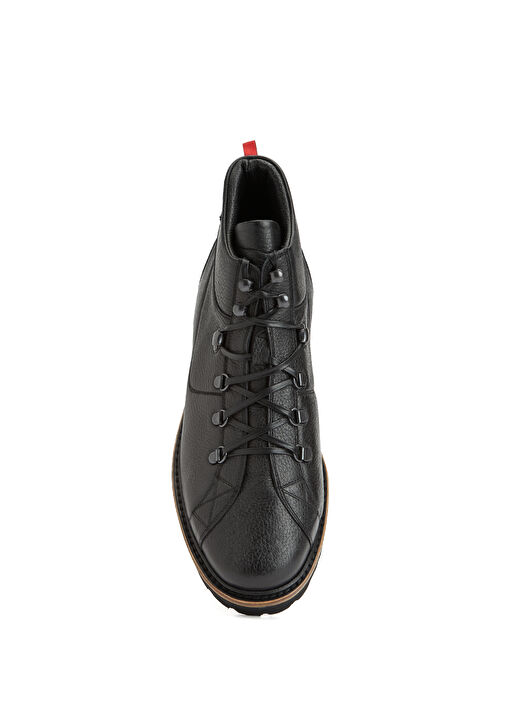 Siyah Erkek Deri Bot - Görsel 5