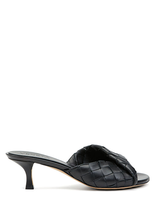 Blink Siyah Kadın Deri Terlik - Görsel 2