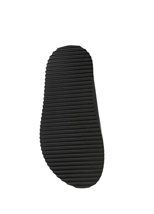 Siyah Logo Tokalı Kadın Deri Sabo - Görsel 6