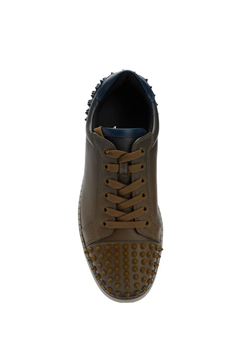 Seavaste 2 Haki Lacivert Erkek Deri Sneaker - Görsel 5