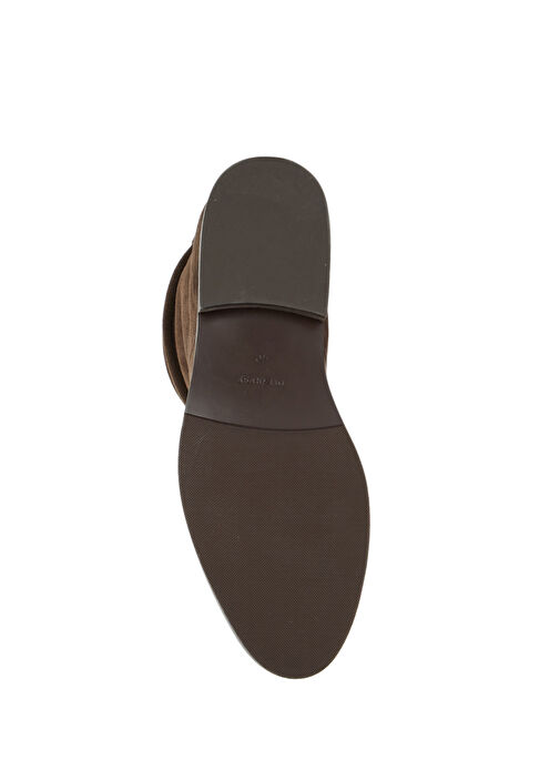 Kahverengi Taşlı Kadın Süet Bot - Görsel 6