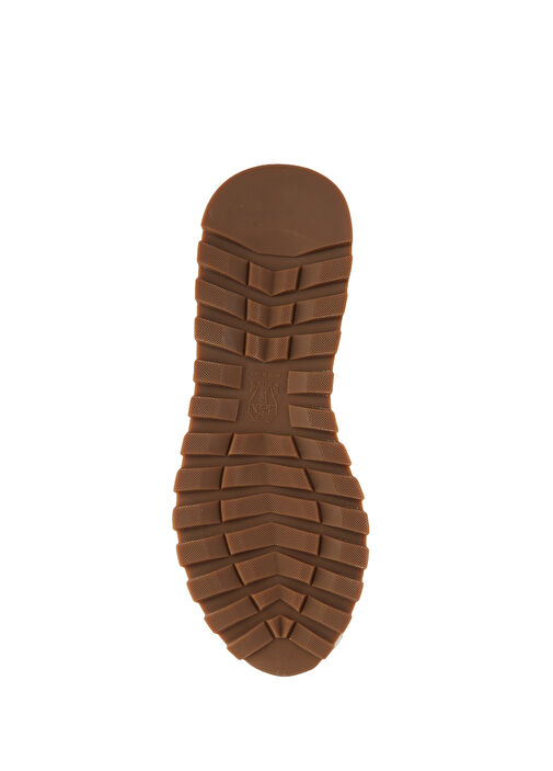 Pair Of Ekru Kadın Deri Sneaker - Görsel 6