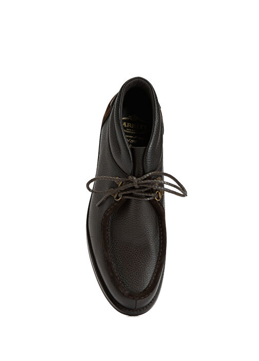 Koyu Kahverengi Erkek Deri Bot - Görsel 5